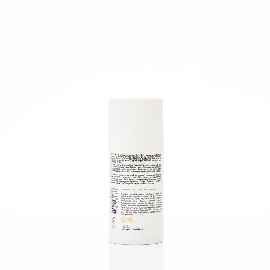 CARELIKA Amber Cream 15in1 Succinic Acid (with Succinic Acid 2%) 100ml