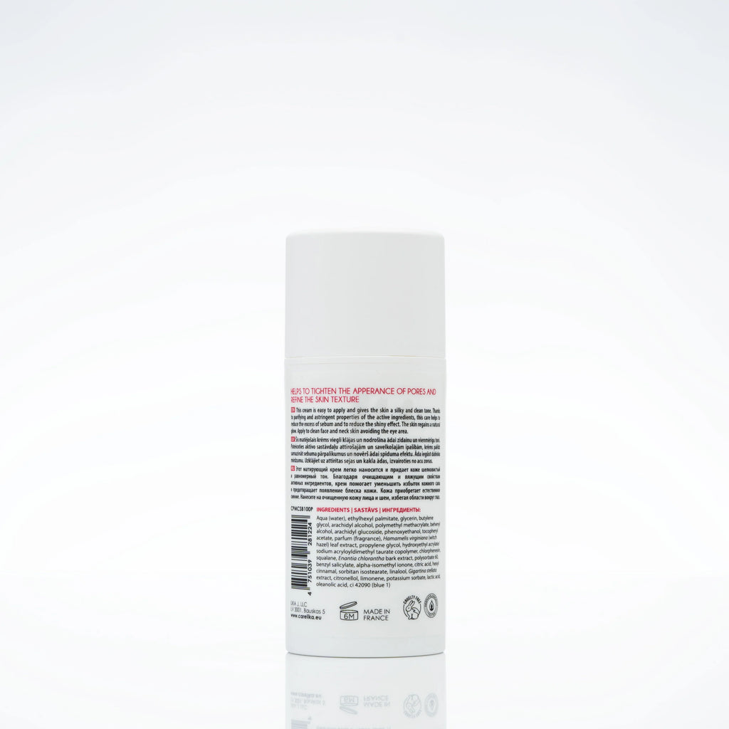 CARELIKA Mattifying Cream - Skin Balance (with Red Seaweed) 100ml