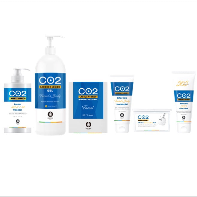 Ribeskin CO2 Carboxy Therapy Facial Professional - Combo 6 Steps