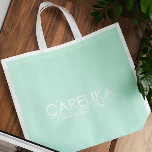 CARELIKA Shopping bag. medium. non-woven - 43x32x10cm