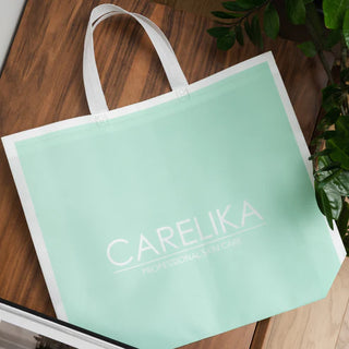 CARELIKA Shopping bag. medium. non-woven - 43x32x10cm