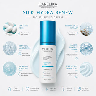 CARELIKA Silk Hydra Renew Moisturizing Cream