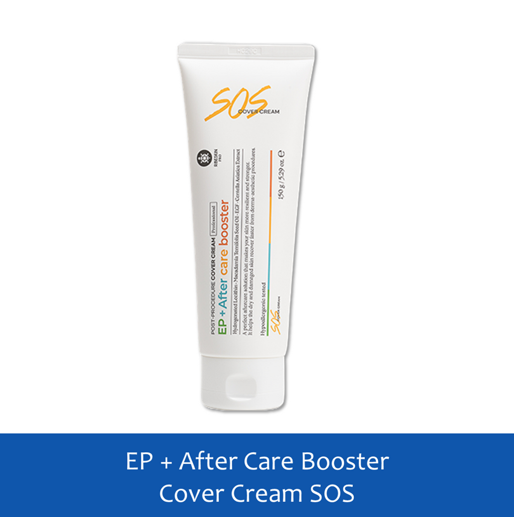Ribeskin CO2 Carboxy Therapy EP+After care booster SOS COVER CREAM 150 grms