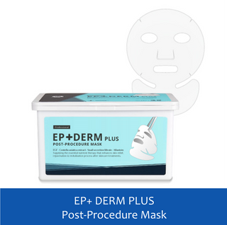 Ribeskin EP+ Derm Plus Post-Procedure Face + Neck Sheet Mask 25 Pack