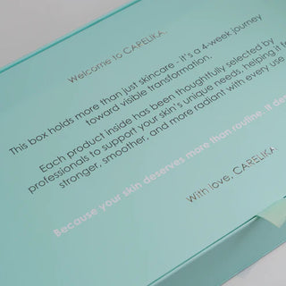 Carelika 4 Week Beauty Ritual Box Kit