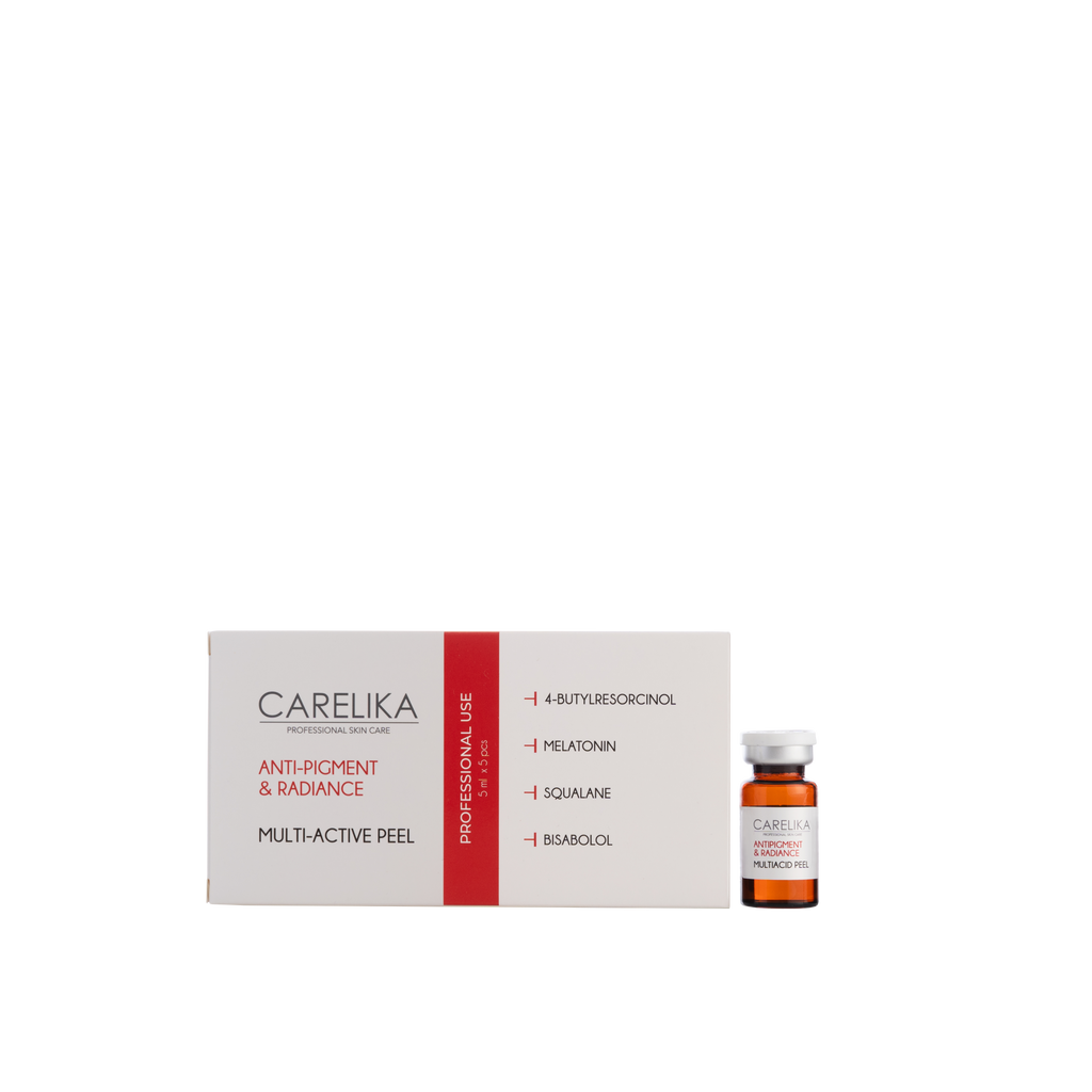 CARELIKA Anti-Pigment & Radiance Multi-Active Peel - pH 5.0-6.0 - 5x5 ml.