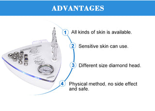 Portable Diamond Dermabrasion Face Cleaning Beauty Machine