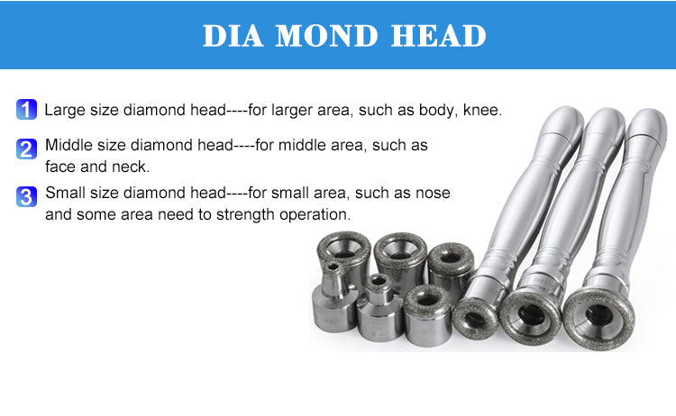 Portable Diamond Dermabrasion Face Cleaning Beauty Machine