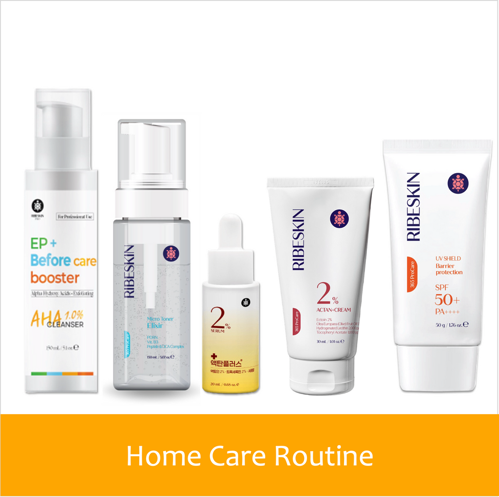 Ribeskin Home Care Routine