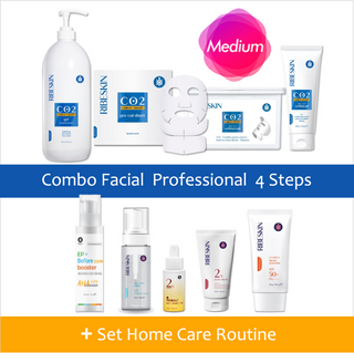 Ribeskin CO2 Carboxy Therapy - Combo 4 Step - Plus 5 Retail Products