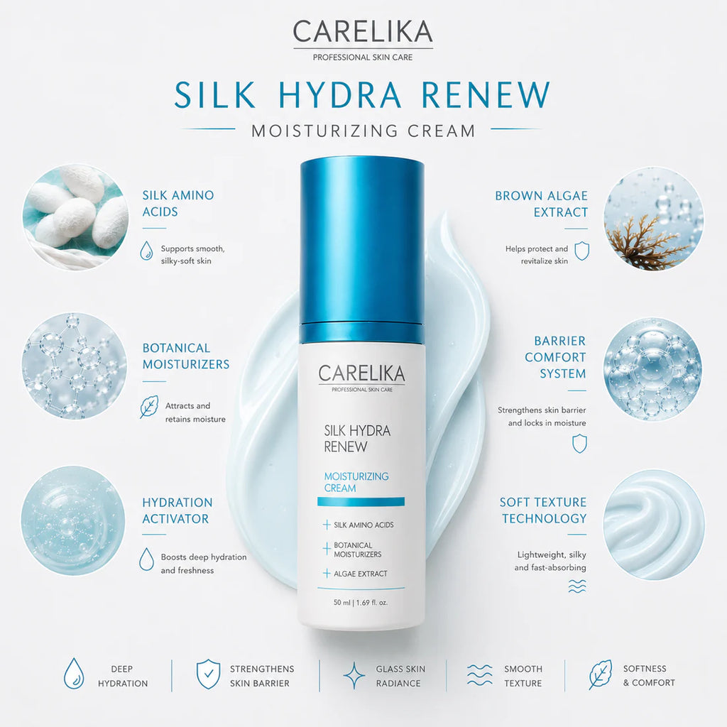 CARELIKA Silk Hydra Renew Moisturizing Cream