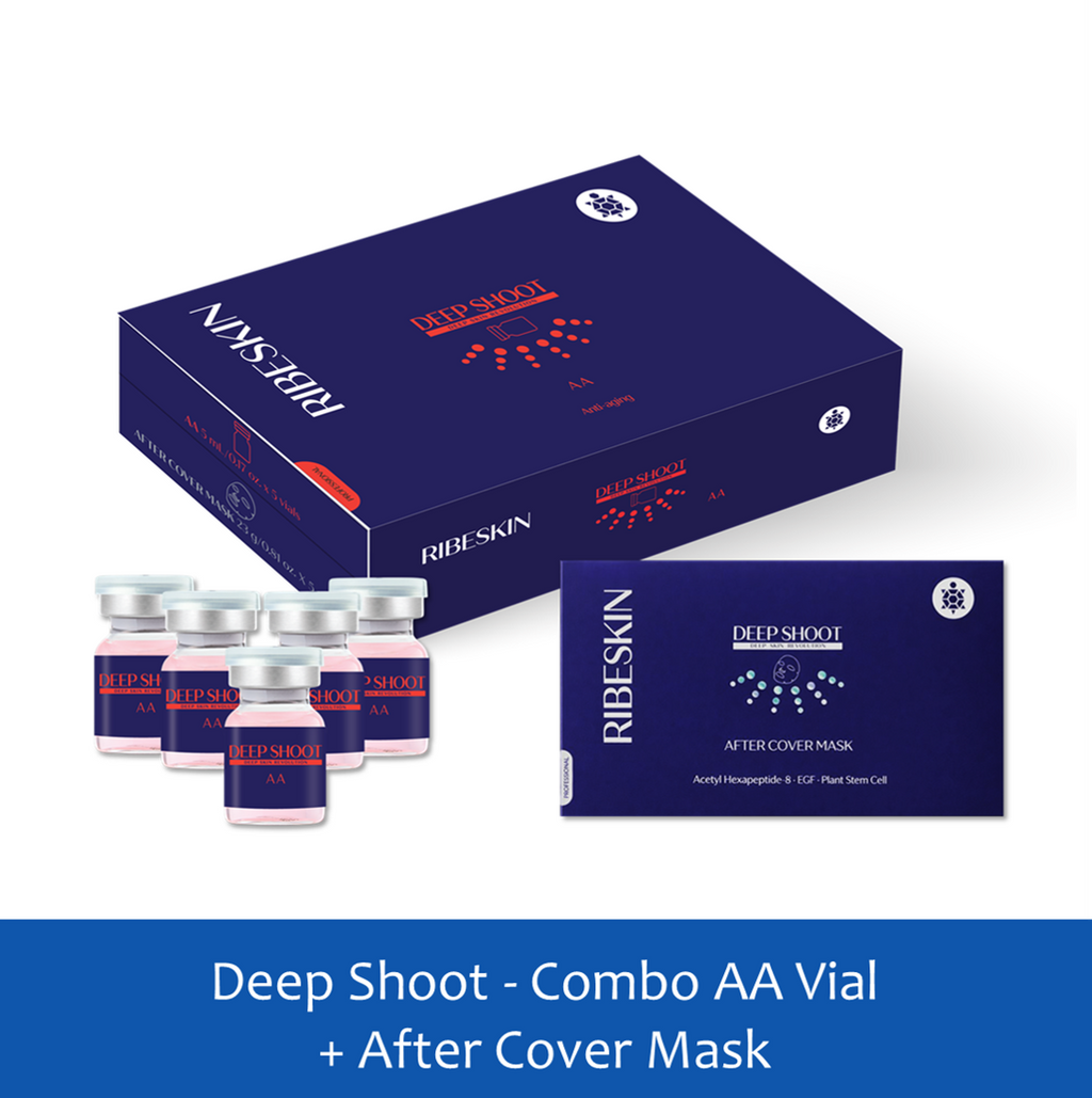 Ribeskin Deep Shoot - Combo AA Vial + After Cover Mask