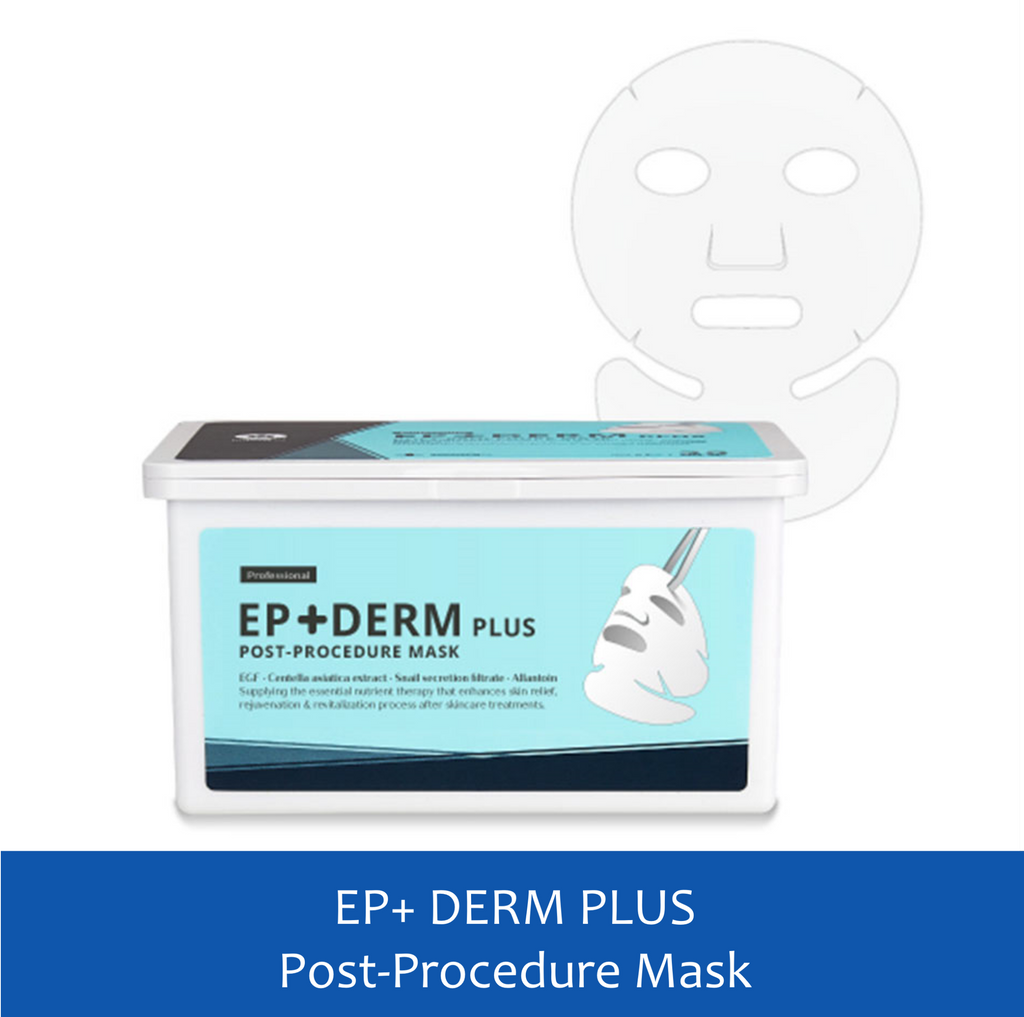 Ribeskin EP+ Derm Plus Post-Procedure Face + Neck Sheet Mask 25 Pack