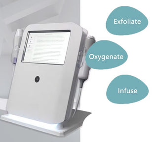 NEW 4 in 1 Oxygen Facial CO2 Bubble + RF + Ultrasound Machine + SCAN. Face Lifting and Whitening