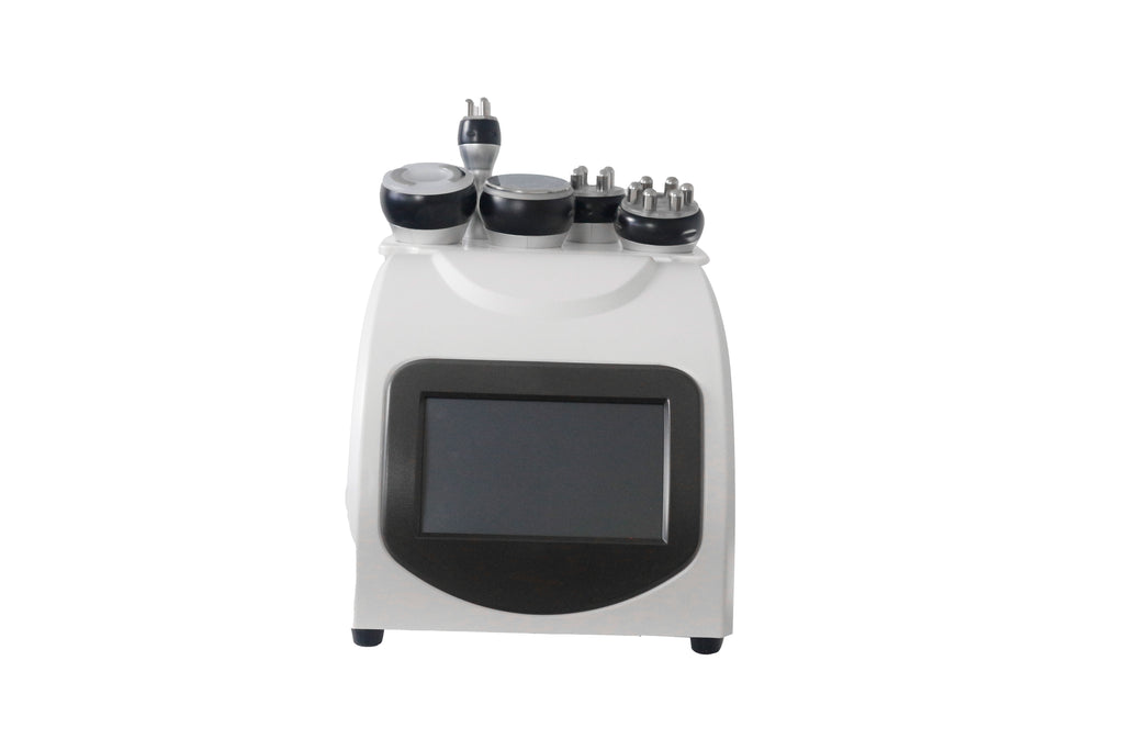 Portable 5 in 1 RF Cavitation Slimming Machine 40K Beauty Equipment Professional RF Cavitation Body Slimming Machine