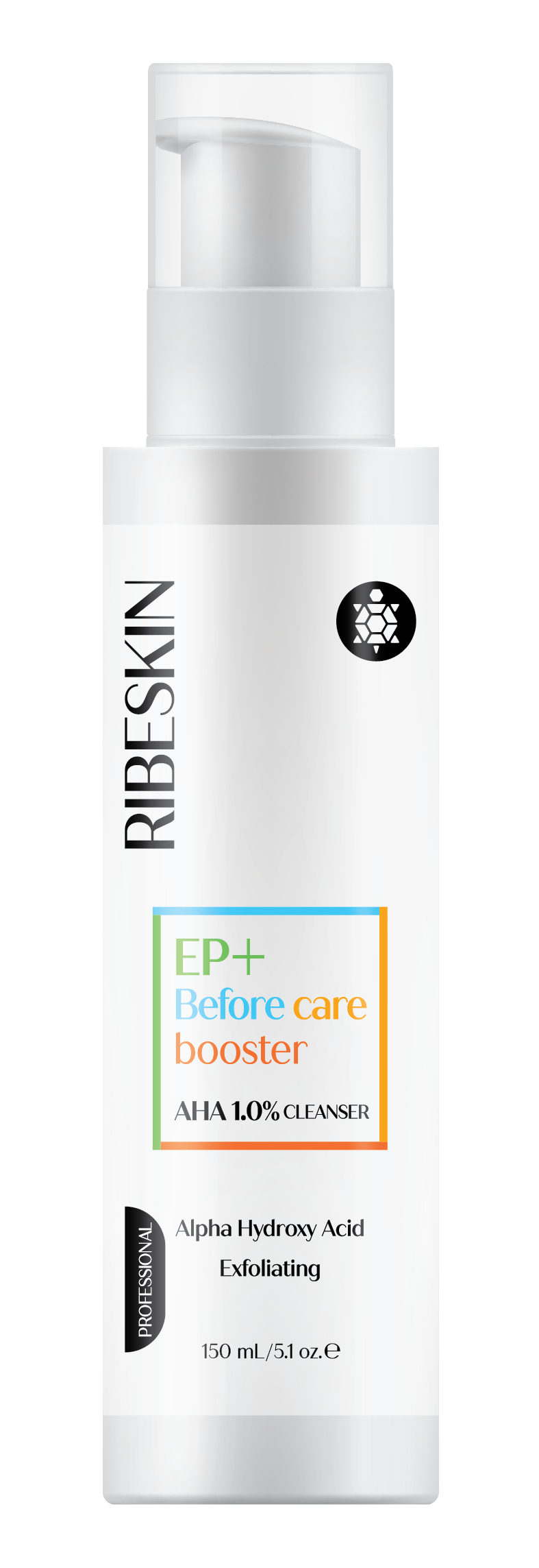 Ribeskin Cleanser CO2 Carboxy Therapy EP+After care AHA 1% Facial - 150 ml (Facial & Body)