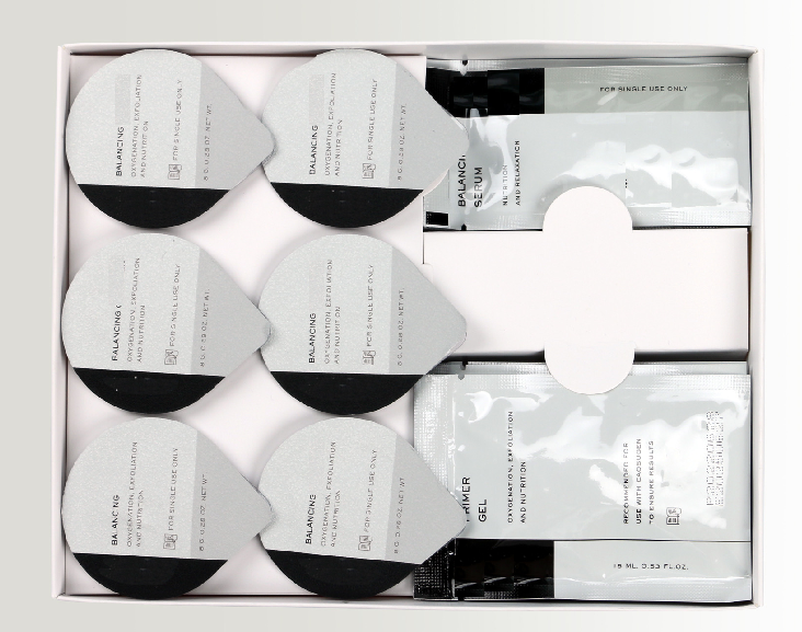 NEW RF Oxygen Facial Machine Kit Capsules / Pods Gel + Pods + Serum Antiaging