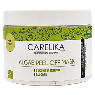 CARELIKA Algae peel off mask with cucumber and glucose, 200g