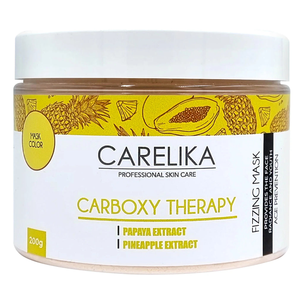 CARELIKA Fizzing mask Carboxy therapy 200g (Professional)