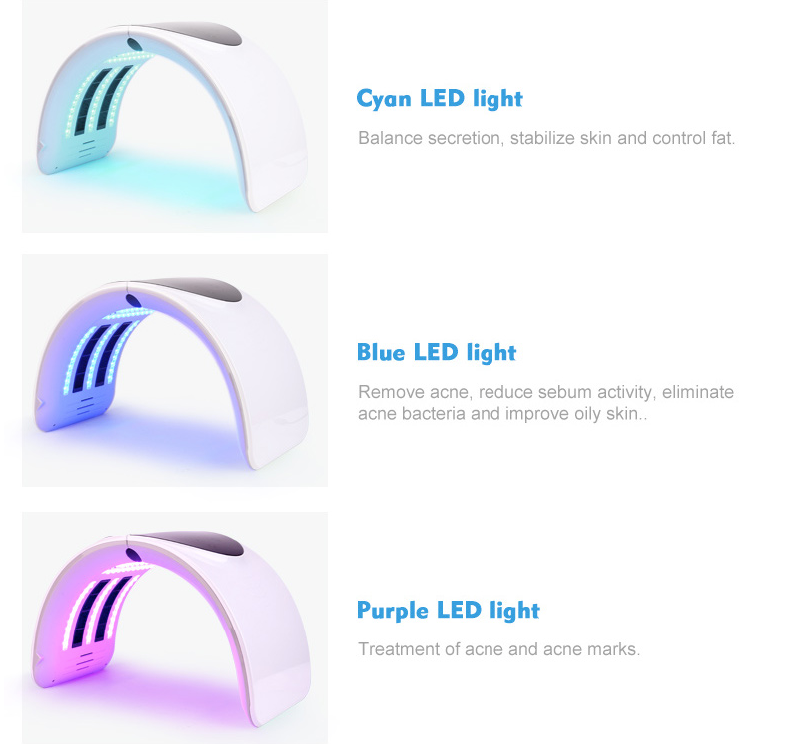 7 Colors Photon Therapy LED Light Foldable
