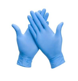 Disposable Nitrile Gloves Powder Free (Blue)