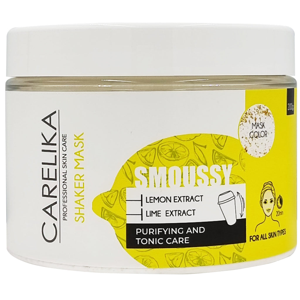 CARELIKA Lemon smoussy shaker mask, 200g