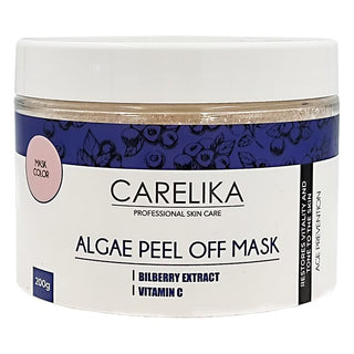 CARELIKA Algae peel off mask with bilberry extract and vitamin C, 200g