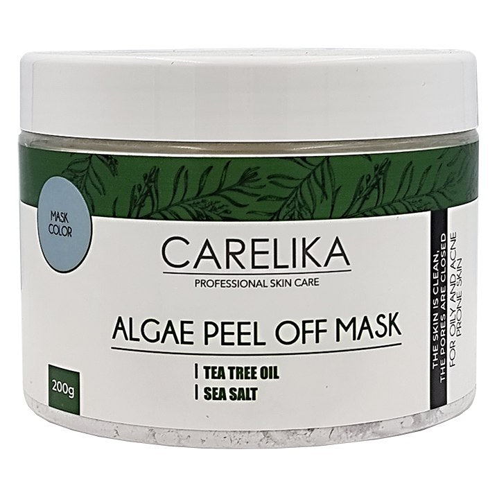 CARELIKA Algae peel off mask with tea tree oil, 200g